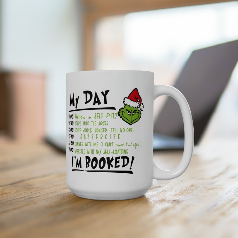 CozyGrin™Grinchy Morning Coffee Mug