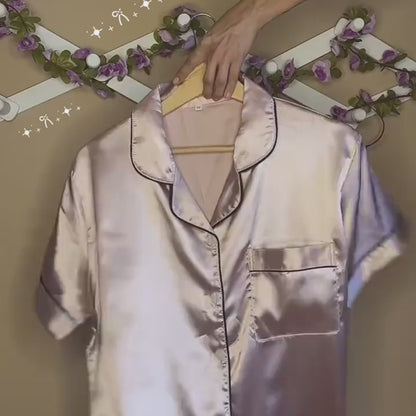 CozyGrin™Grinch Satin Christmas Pajamas Set Christmas for Family