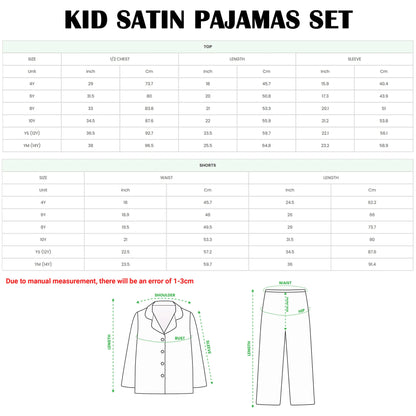 CozyGrin™Grinch Satin Christmas Pajamas Set Christmas for Family