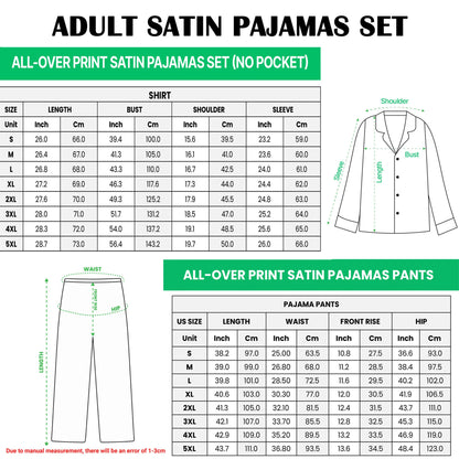 CozyGrin™Grinch Satin Christmas Pajamas Set Christmas for Family